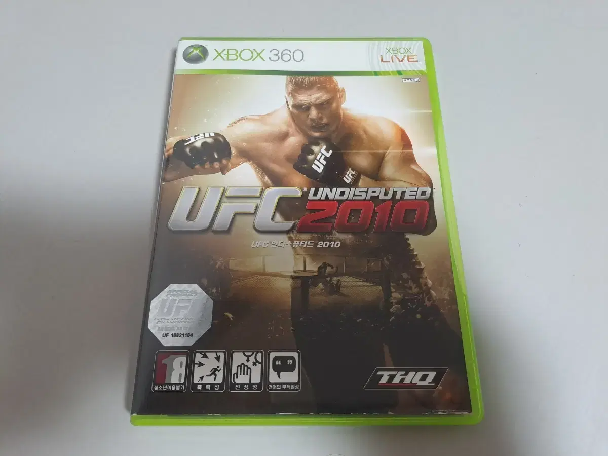 XBOX360 UFC 언디스퓨티드 2010 정발 영어