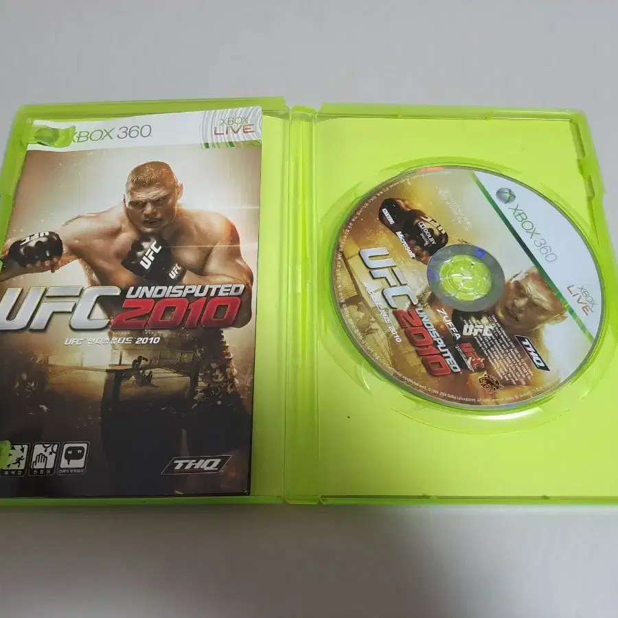 XBOX360 UFC 언디스퓨티드 2010 정발 영어