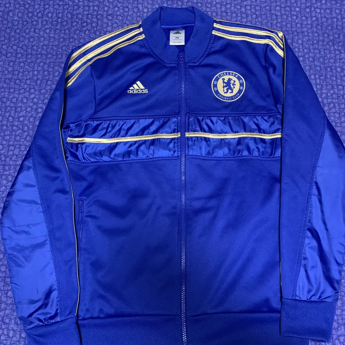 95) Adidas 아디다스 첼시 FC Chelsea 금색 삼선 져지