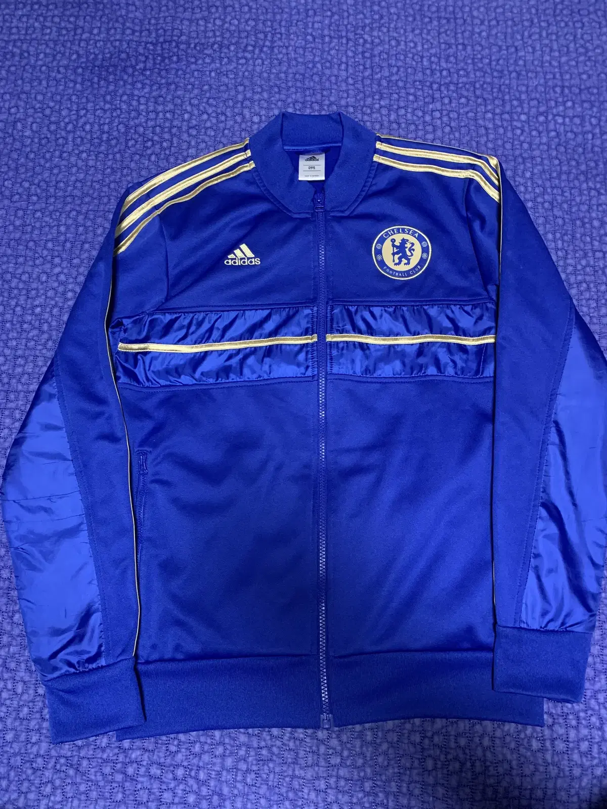 95) Adidas 아디다스 첼시 FC Chelsea 금색 삼선 져지