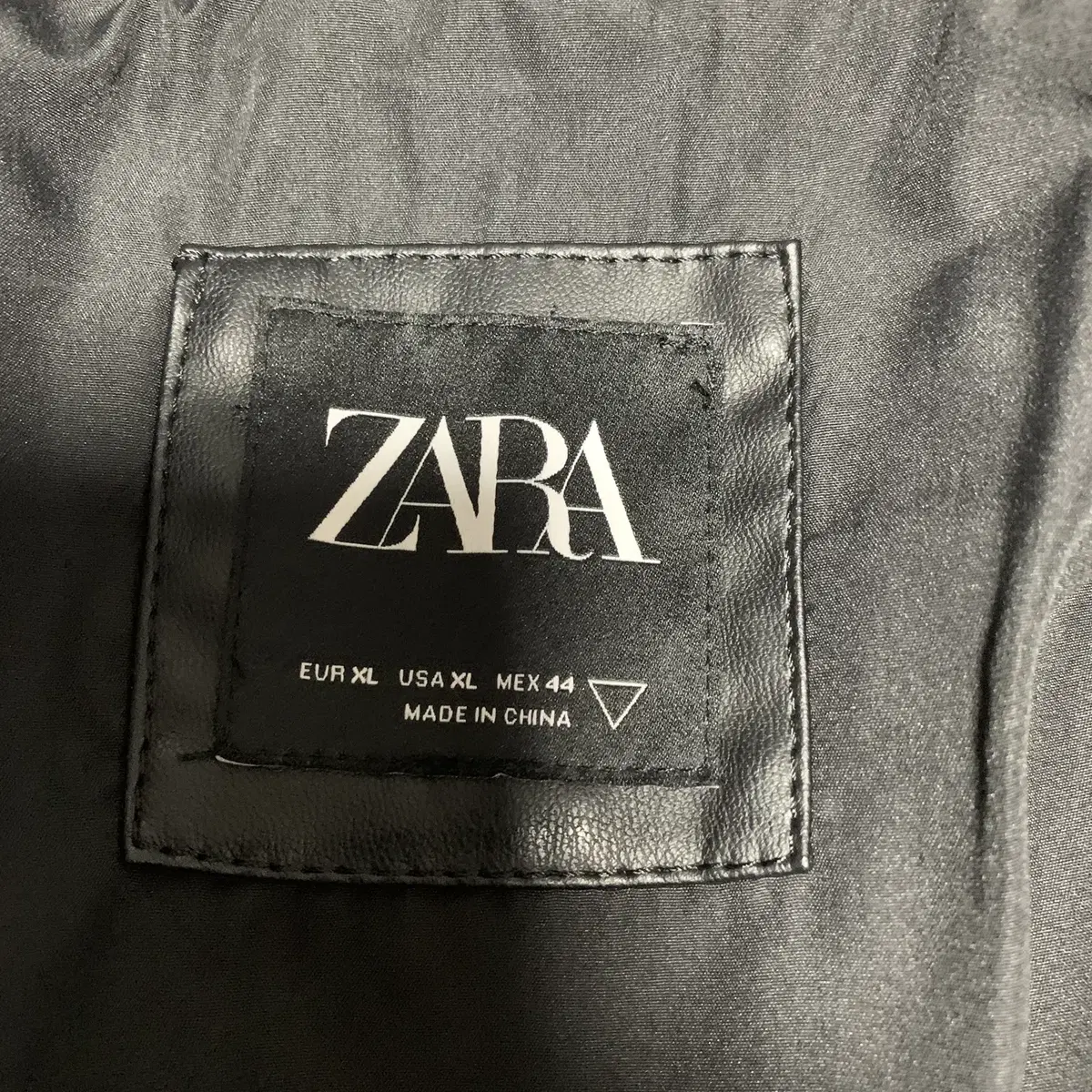 XL-100추정) Zara 자라 레더 라이더 자켓 (새상품)