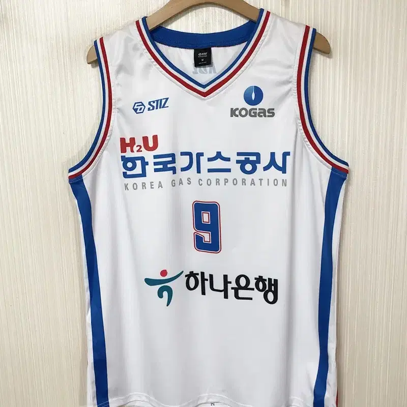 KBL STIZ 대구 한국가스공사 페가수스 원정유니폼 M #9 전현우