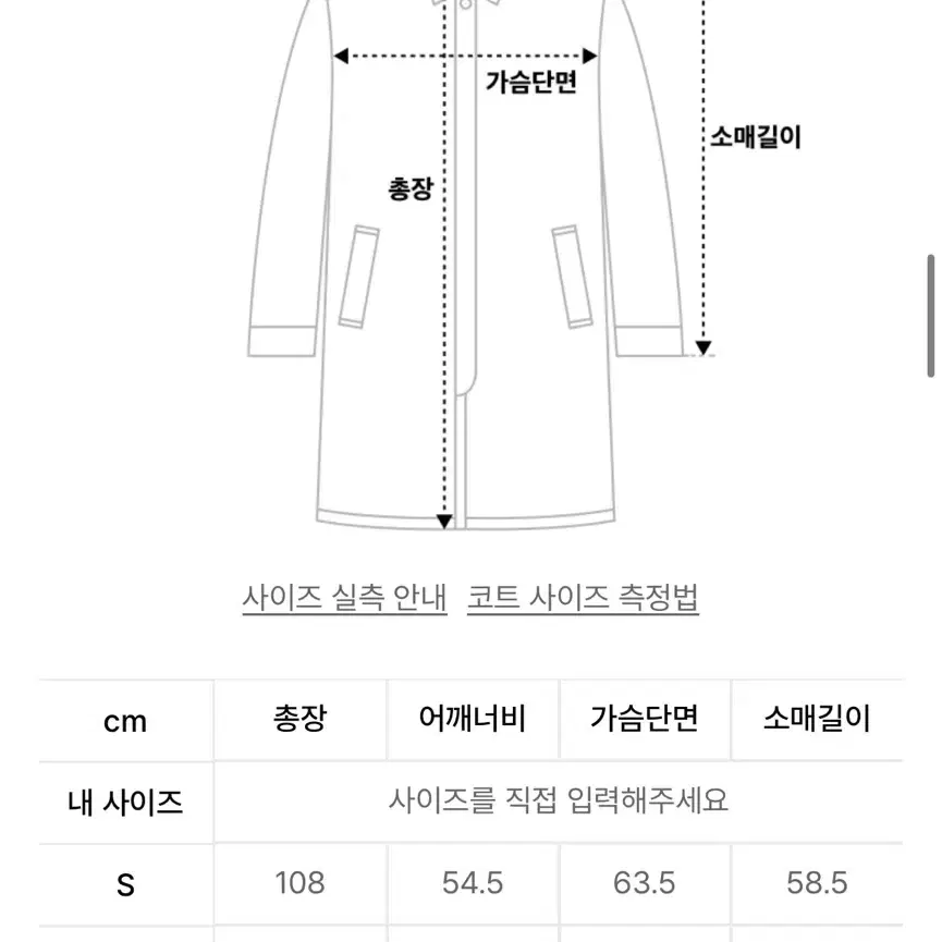 파르티멘토 오버사이즈 멜톤 더플 롱코트 네이비 M