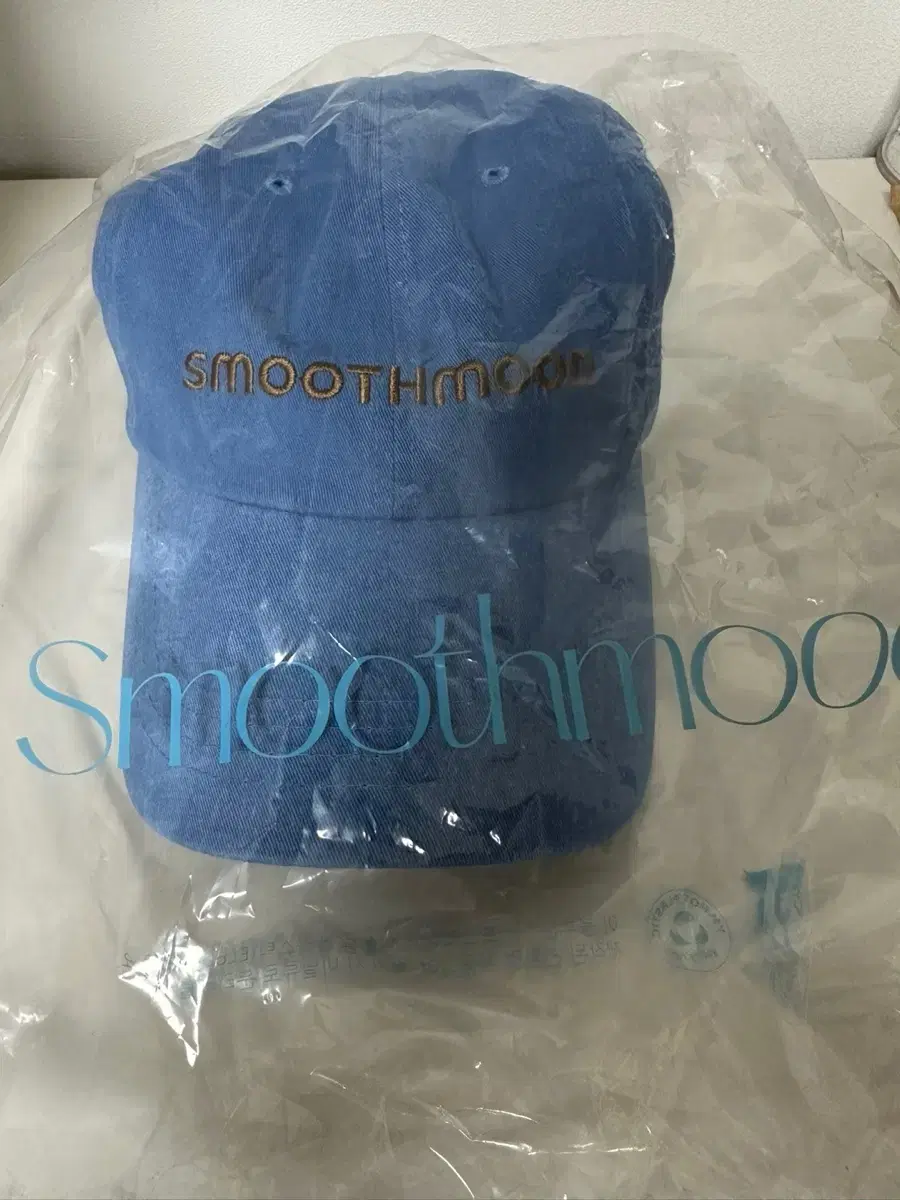 스무스무드 볼캡 (블루)_Smooth Mood Boy Blue Bold