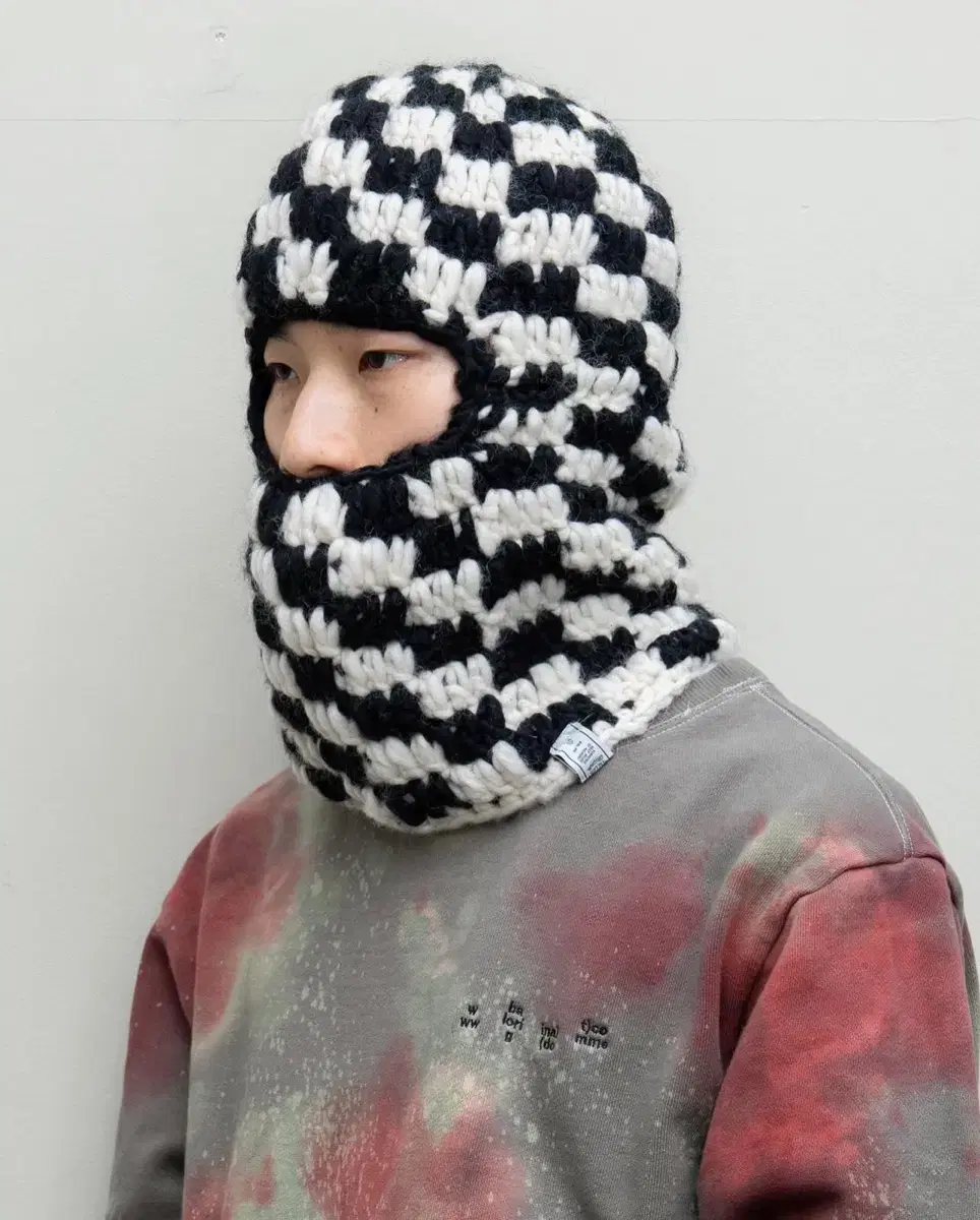 BAL HAND KNIT BALACLAVA BLACK