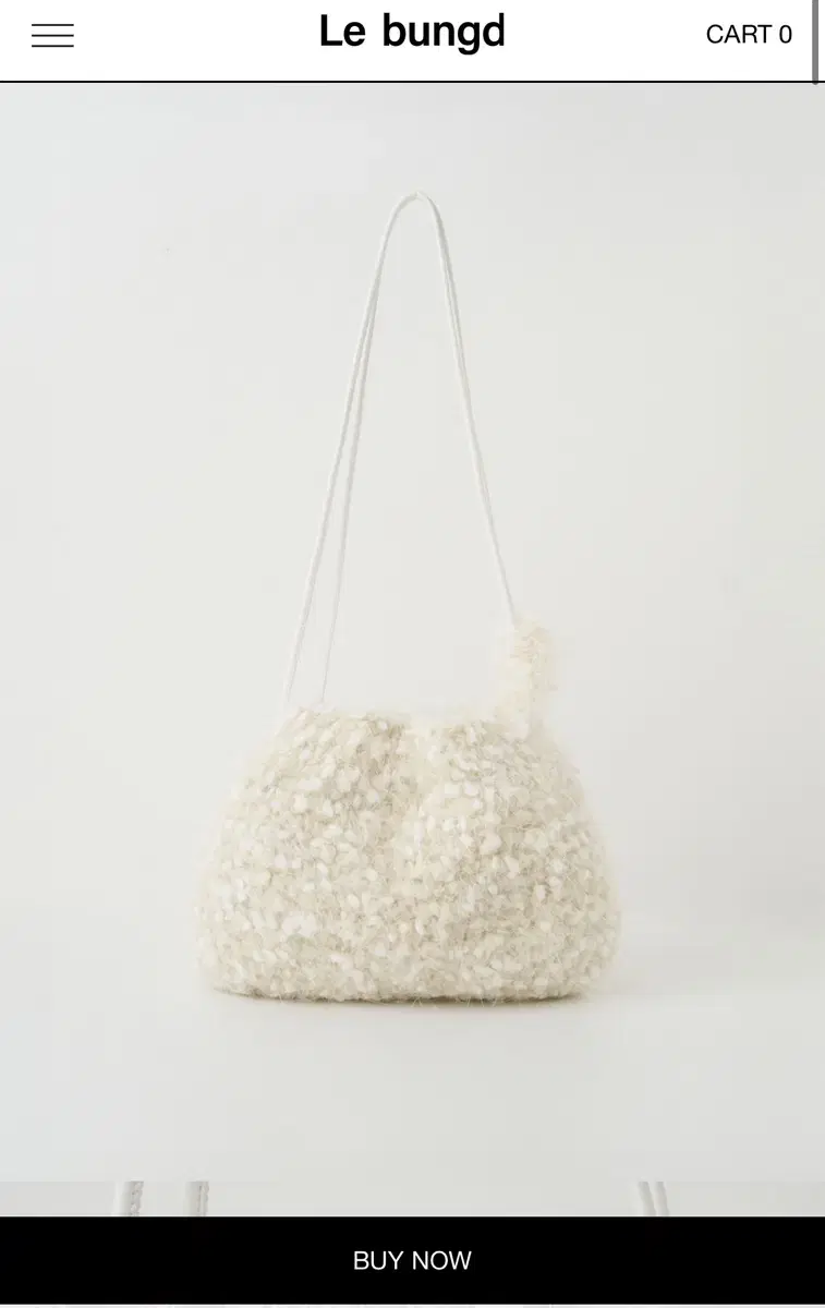 르벙드 moso bag ivory 새상품