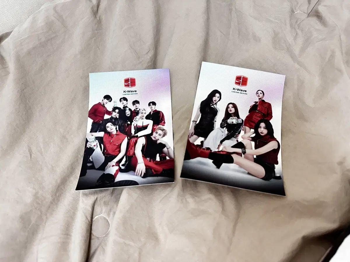 Itzy / straykids Coca-Cola Korean flavors limited edition Photo postcards