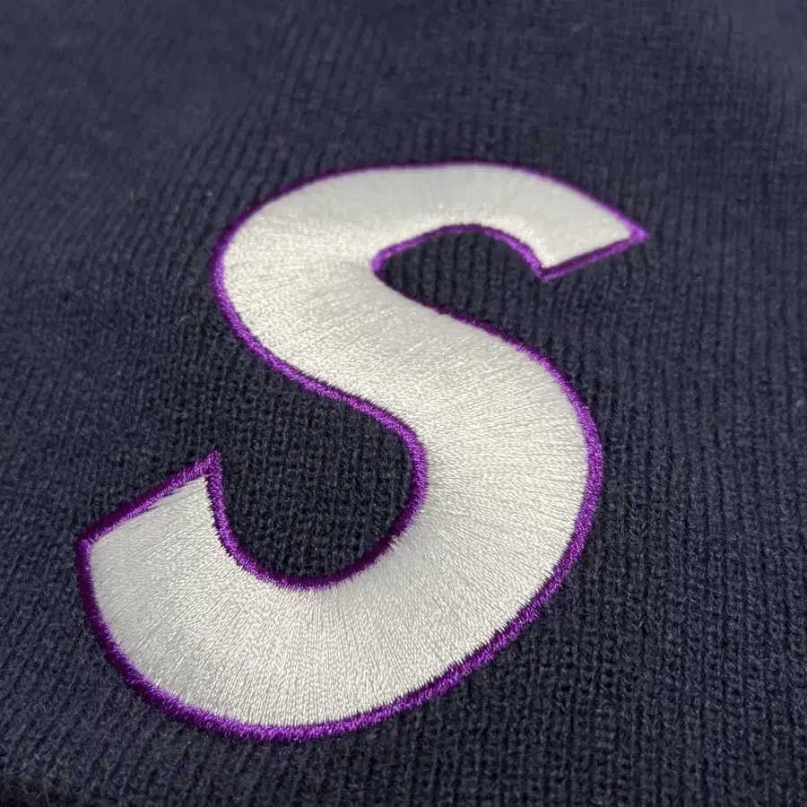 Supreme Newera S Logo Beanie Navy-23FW