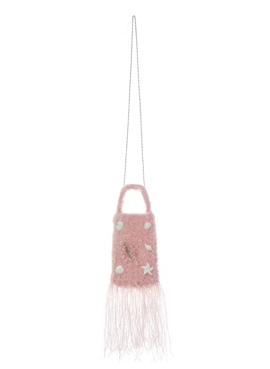 Open Yy Sea collection Knitted pink bag