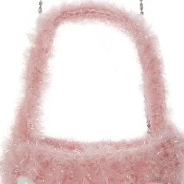 【OPEN YY】SEA COLLECTION KNITTED BAG PINK OPEN YY