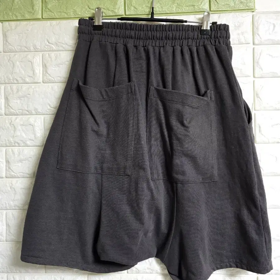 그레일즈 카고 반바지 그레이 LAYERED PANEL SHORTS