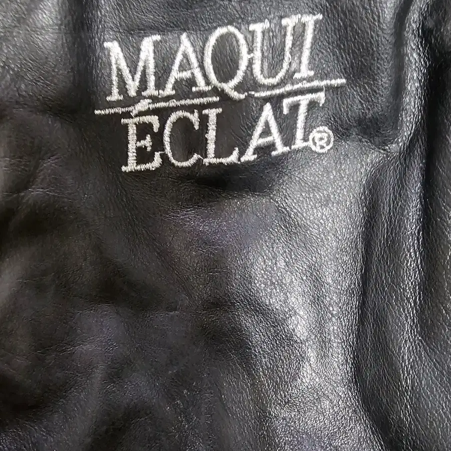 MAQUI ECLAT 가죽자켓