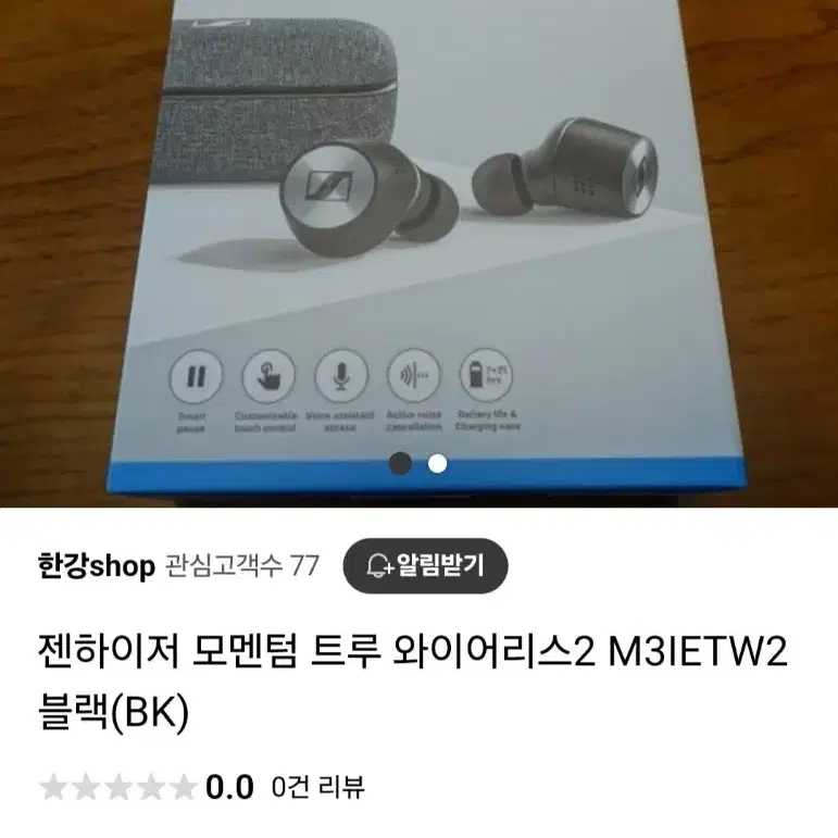 젠하이저 모멘텀 트루 와이어리스2 M3IETW2