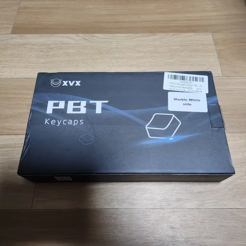 xvx 화이트 마블 대리석 PBT 키캡