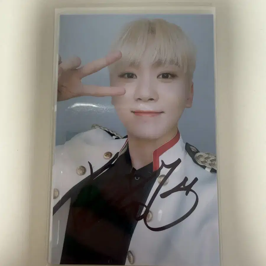 SVT 세븐틴 승관 2018 아이디얼컷 스페셜카드 싸인 포토카드