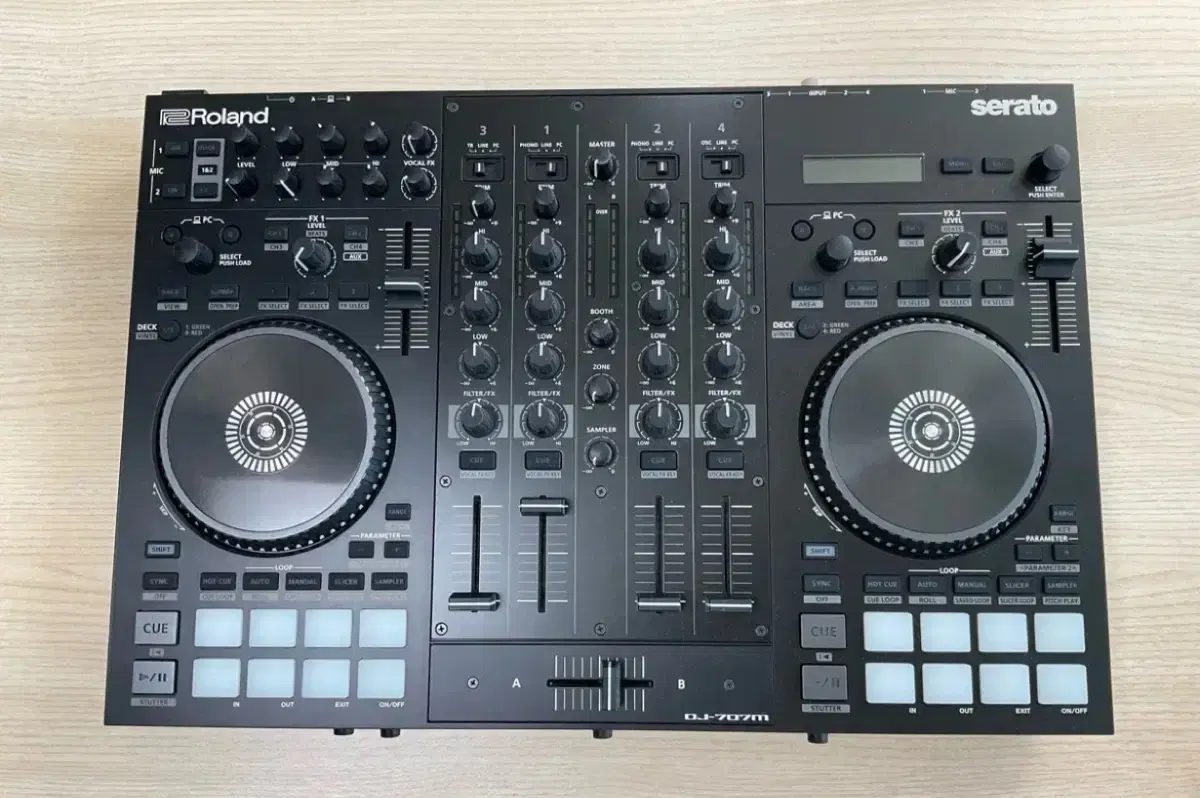 ROLAND DJ 707M SERATO DJ 롤랜드 디제이믹서 파이오니어