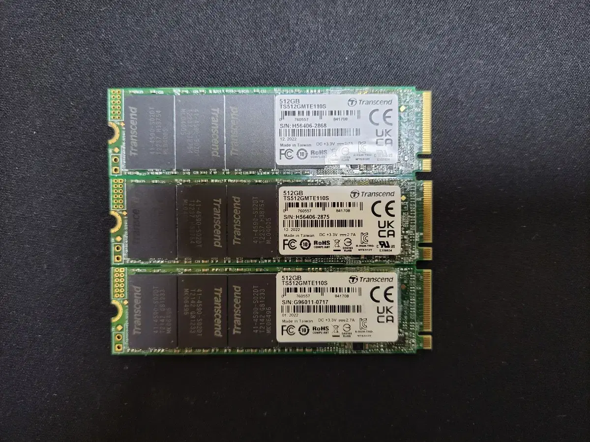 트랜센드 NVME SSD TS512GMTE110S 512GB