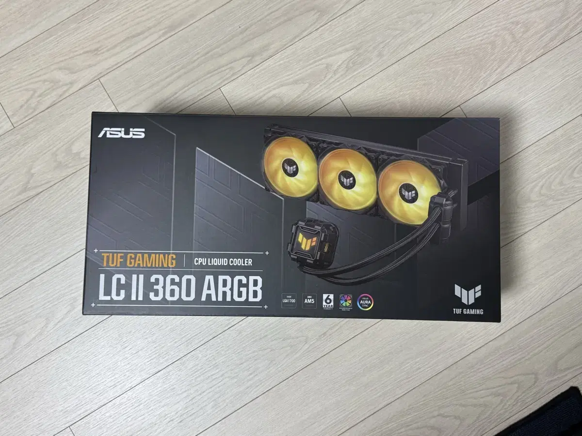 ASUS TUF Gaming LC II 360 ARGB 미사용 수냉쿨러팜