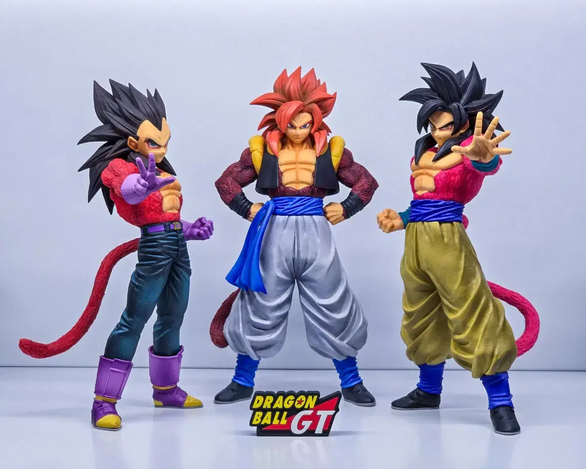 Lottery Dragon Ball GT Super 4 Great Saiyan Bulk (Son Goku, Vegeta, Gogeta)