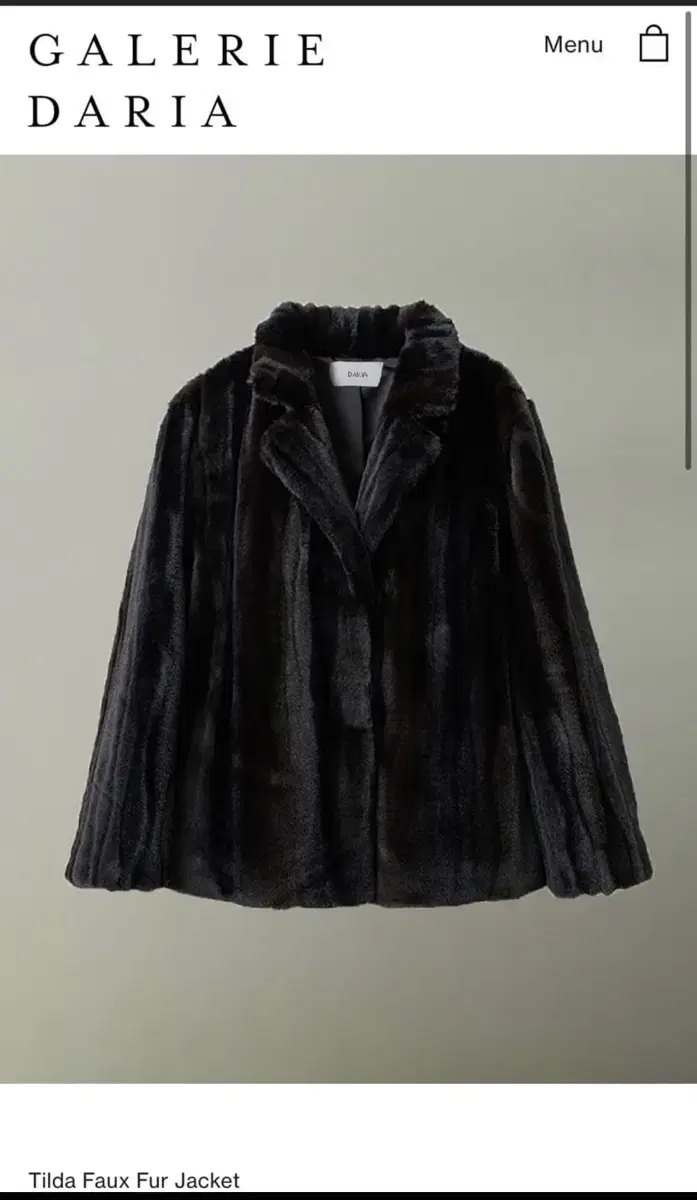 샵다리아 퍼자켓  shopdaria fur jacket