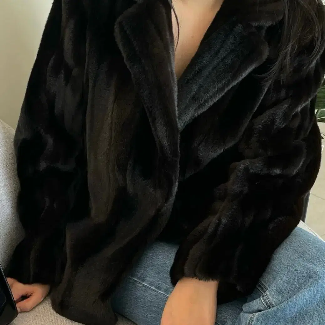 샵다리아 퍼자켓  shopdaria fur jacket