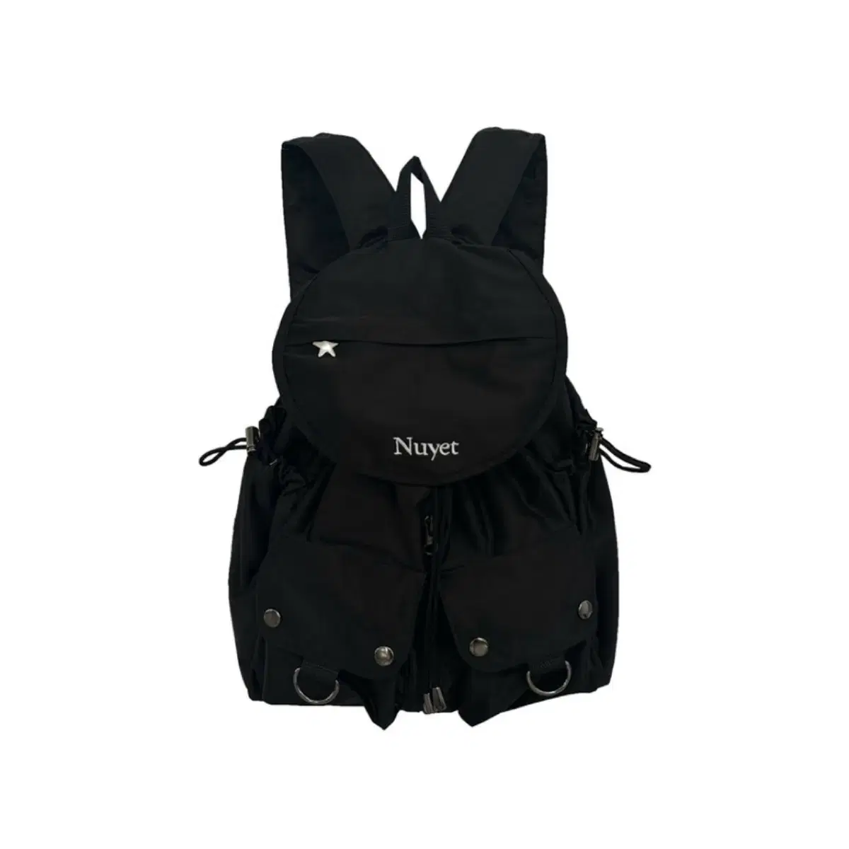 Nuyet round pocket backpack 누엣 백팩 구해요