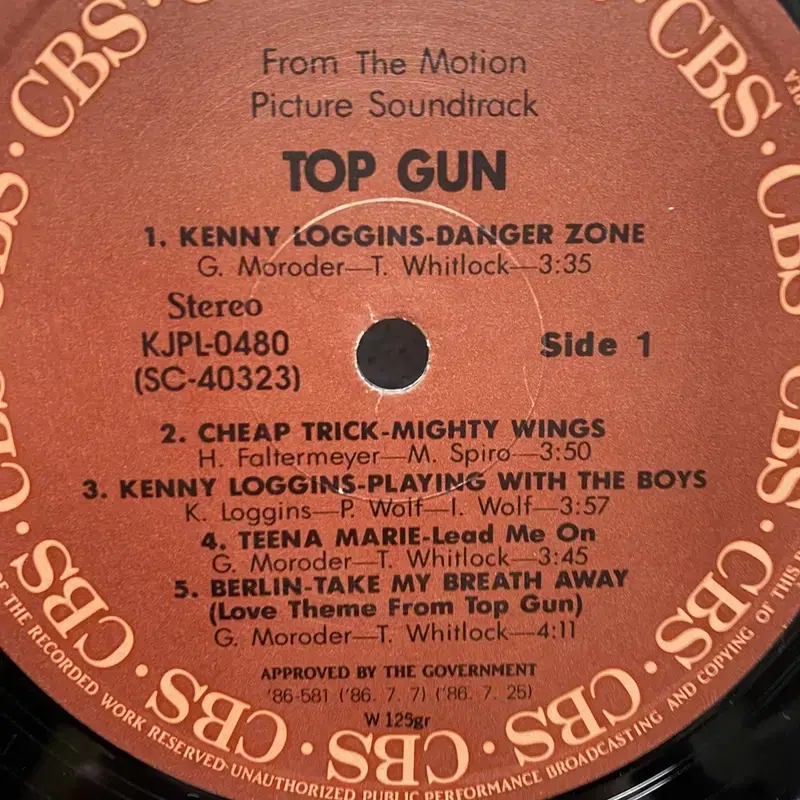 TOP GUN LP / C1783