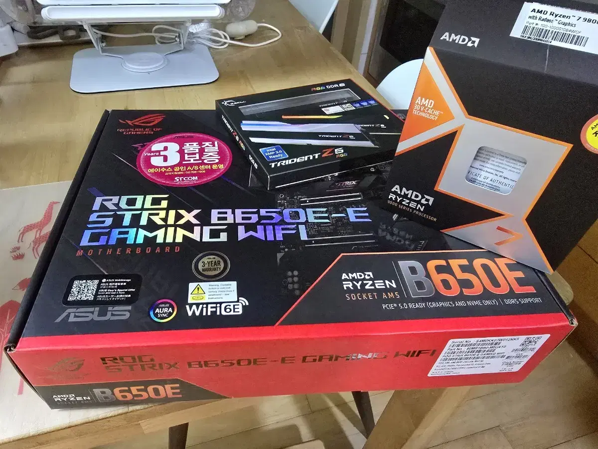 9800X3D + B650E-E STRIX + G.SKILL 8000