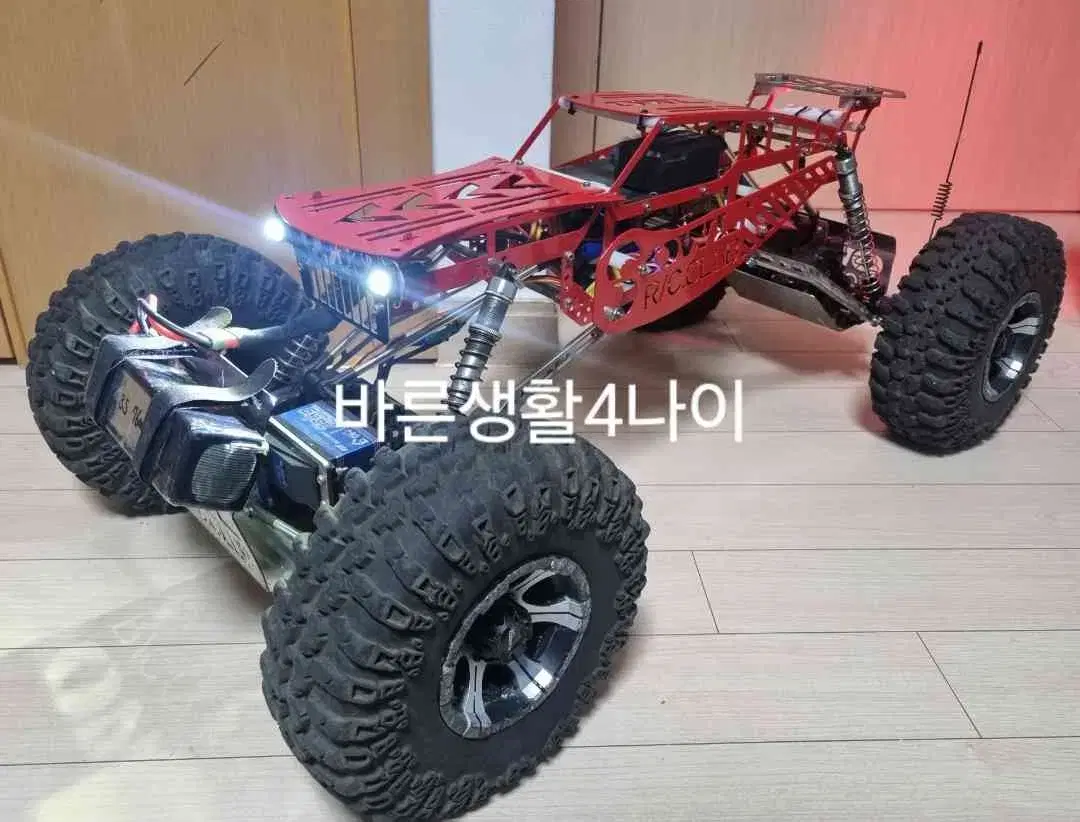 [RC카]T2 메탈 1/5 락크롤러 4WD 대형 알씨카 트라이얼 산행