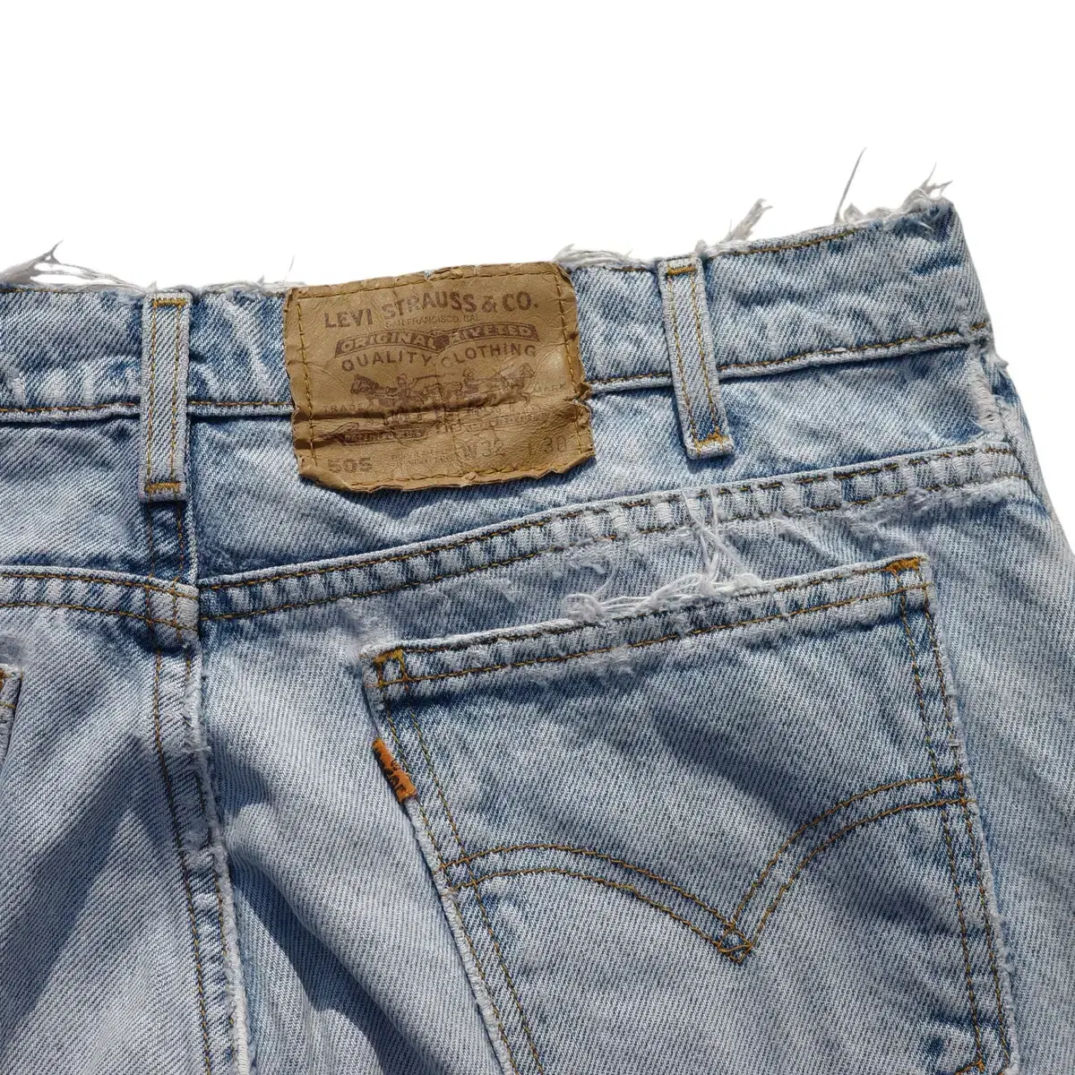 90s levis 505 distressed Denim Pants