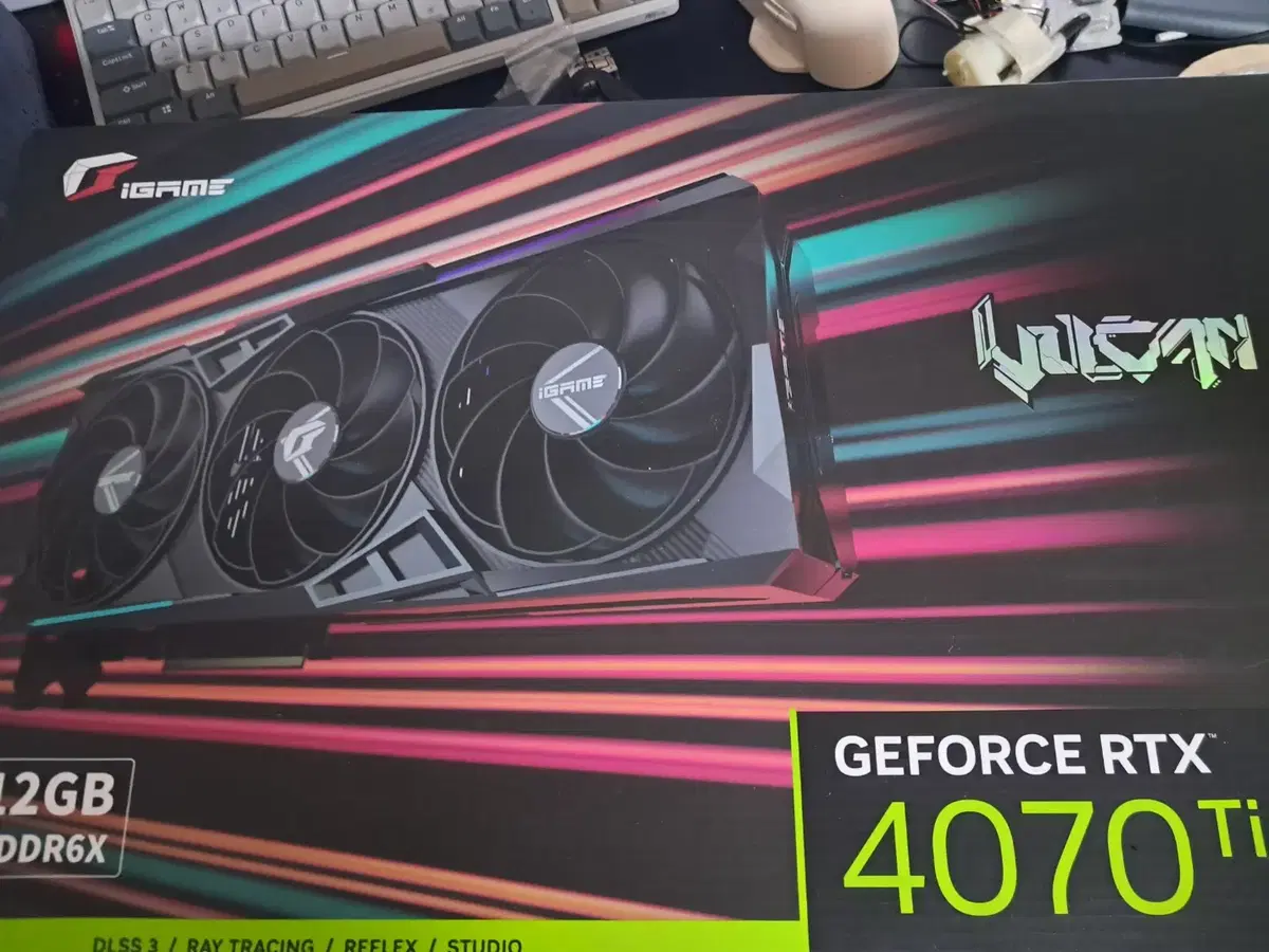 컬러풀 지포스 RTX 4070ti 불칸 vulcan 12GB