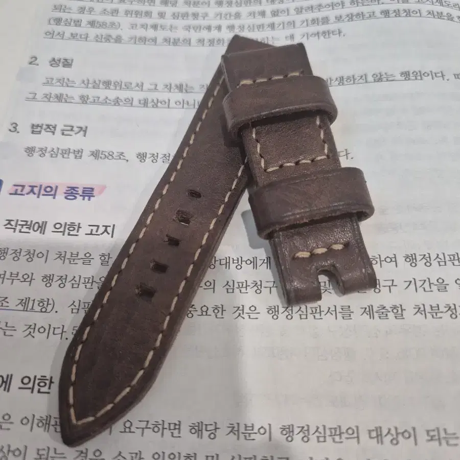 [스컬핀스트랩] Sculpin Strap 파네라이 22/20 브라운