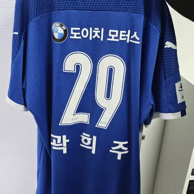 20시즌 수원삼성3XL 곽희주 마킹판매합니다.