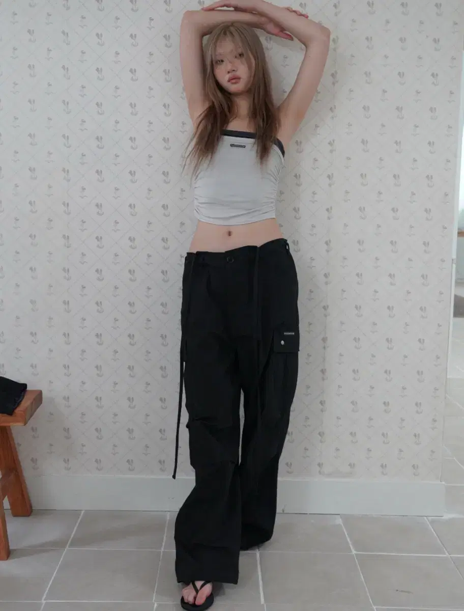 플리즈노팔로우 24 Lumi Summer Wide Cargo Pants