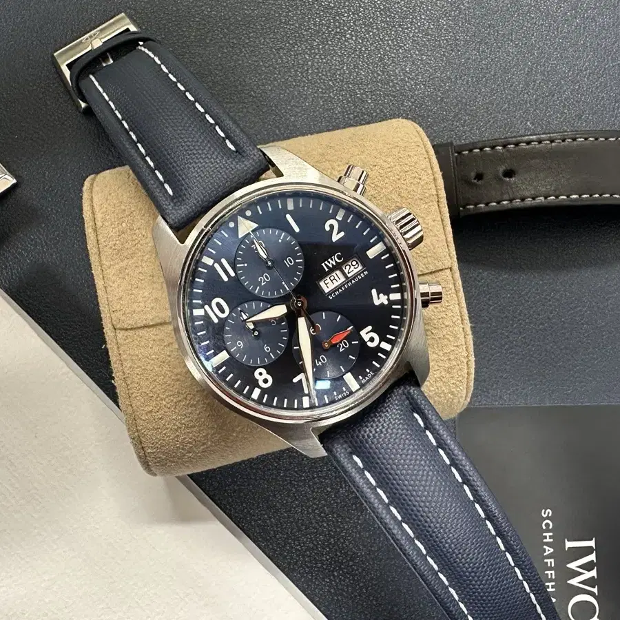 (판/교) IWC 파일럿크로노 41 신형 청판