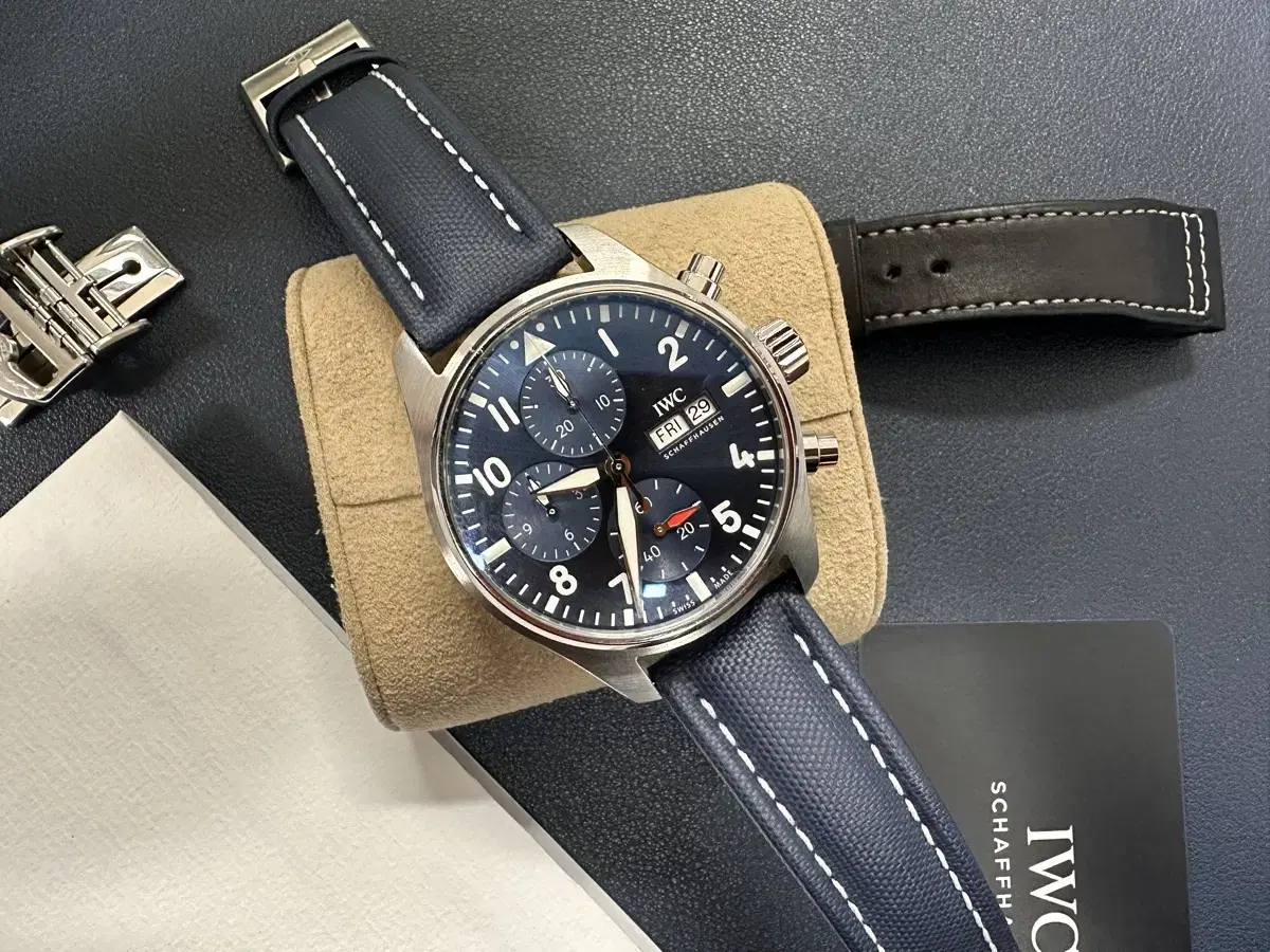 (판/교) IWC 파일럿크로노 41 신형 청판