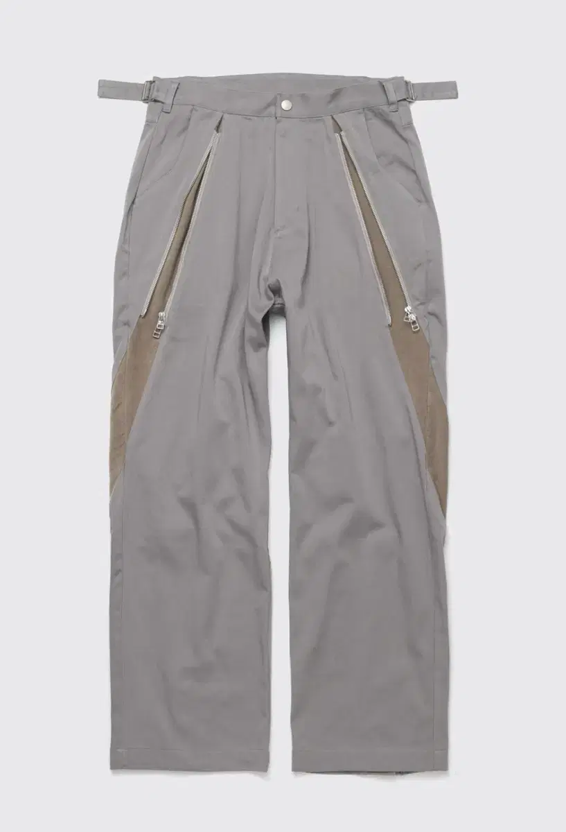 [2] 해칭룸 zip pants grey