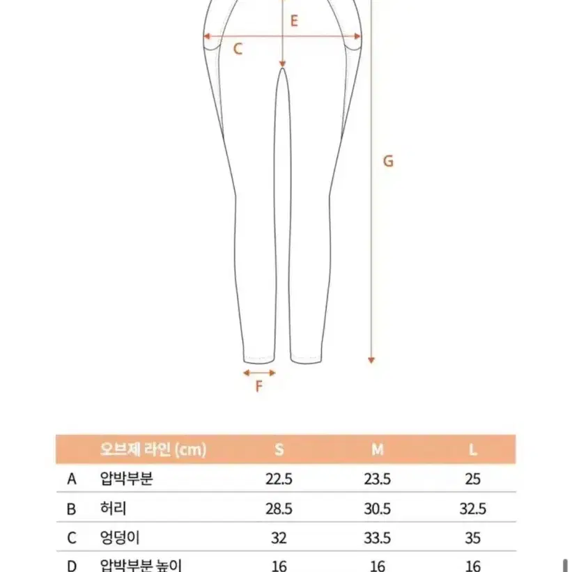 허파고리 오브제라인 코르셋 보정레깅스