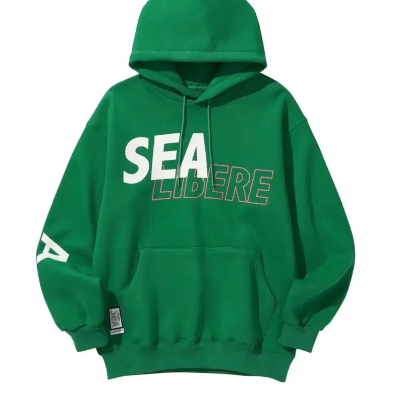 WDS X LIBERE PULLOVER HOODIE / GREEN 후드티