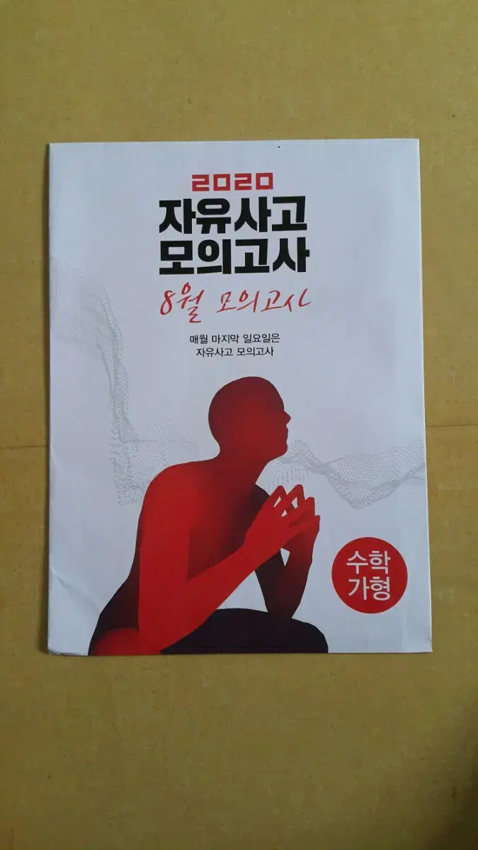 대성학원 몬스터수학 자유사고 모의고사 8월 수학 가형