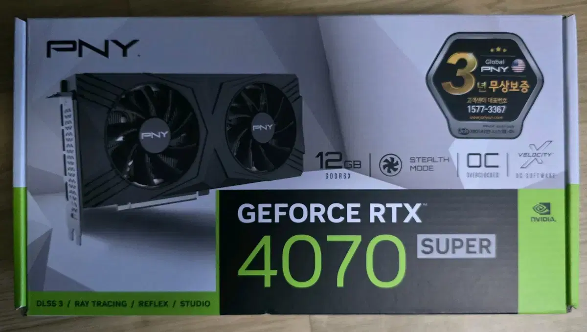 PNY GTX GEFORCE 4070 SUPER