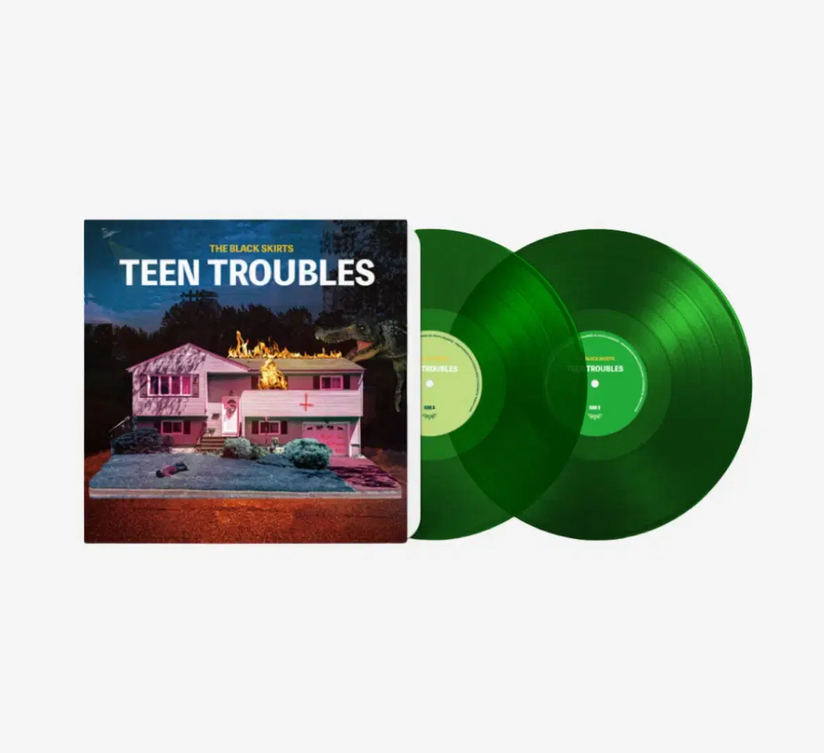 검정치마 lp TEEN TROUBLES 미개봉 새제품