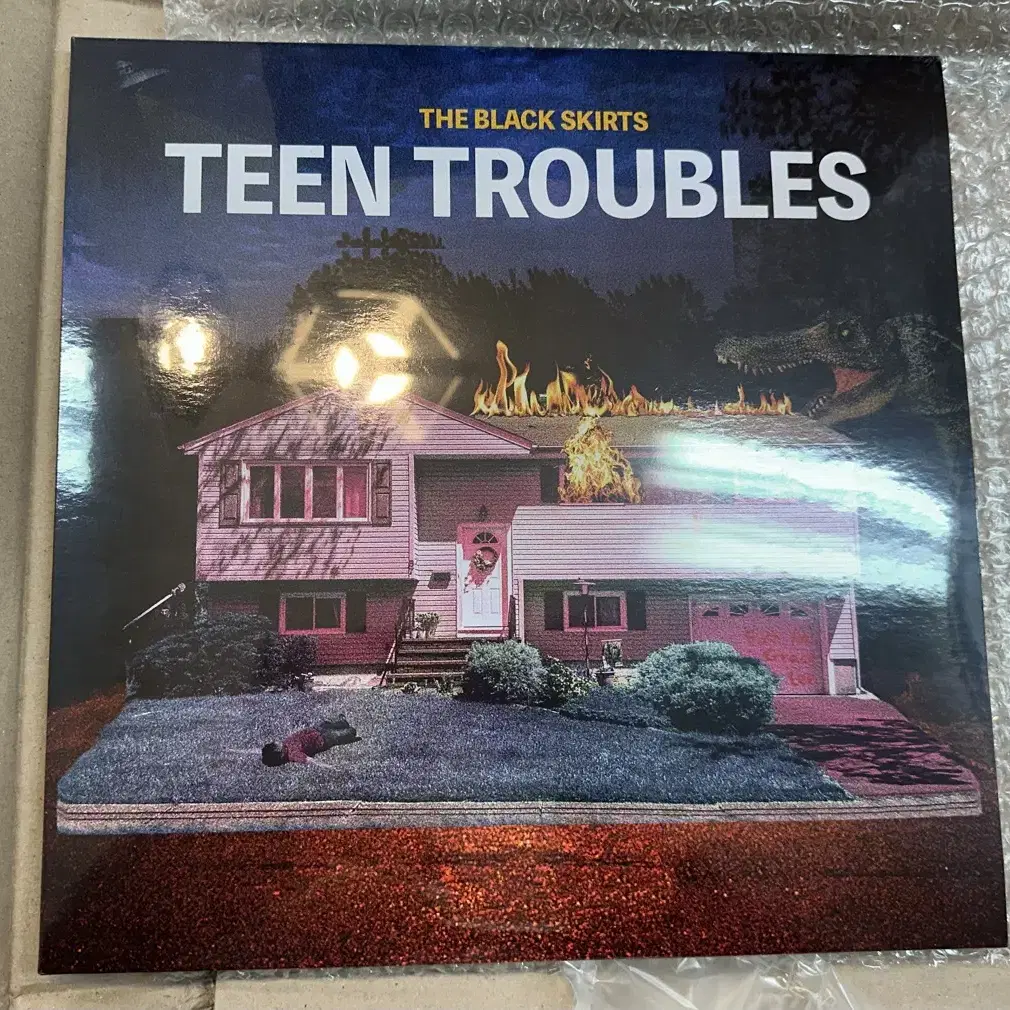 검정치마 lp TEEN TROUBLES 미개봉 새제품