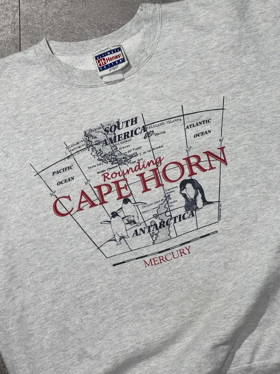 L/ Vintage CAPE HORN Sweatshirt/ T6