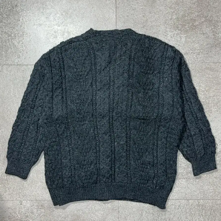 XL/ Vintage Ireland Wool Cardigan/ N16