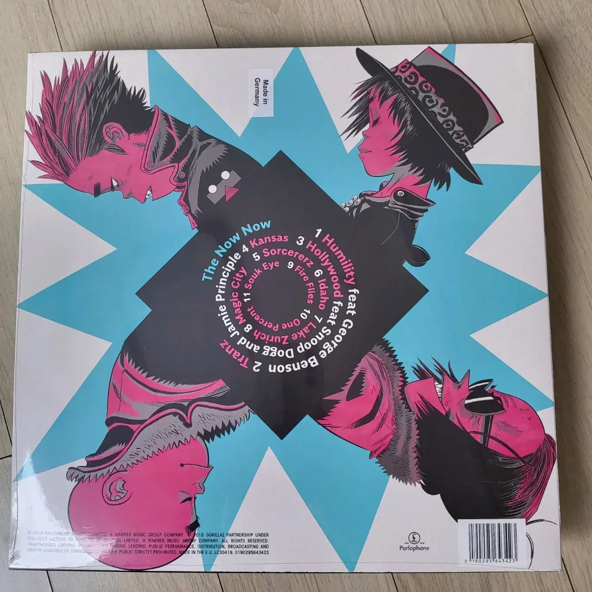 Gorillaz 고릴라즈 The Now Now 공홈반 LP