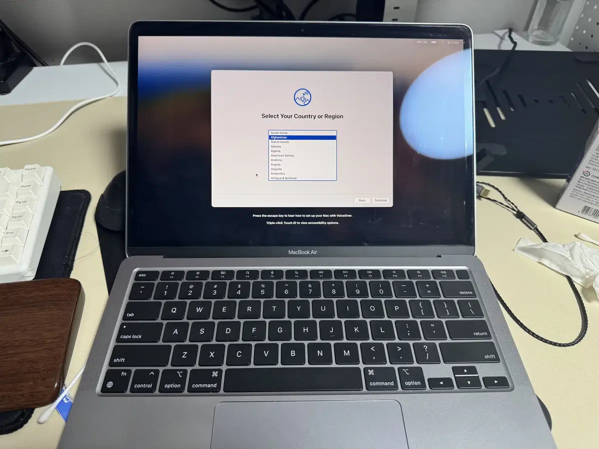 M1 Macbook Air 13(16g, 2020) 스페이 그레이