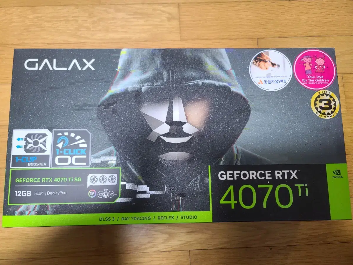 갤럭시 그래픽카드 지포스 RTX 4070 TI + ARGB 오벨리스크 지