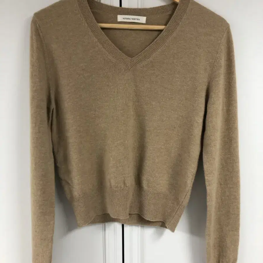 [낫띵리튼] Hany cashmere knit camel S사이즈