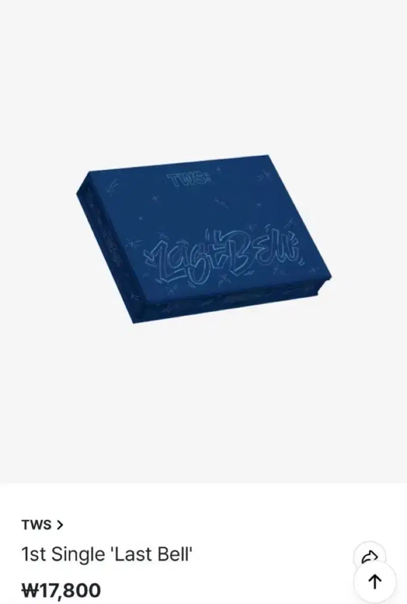 TWS Last Belle sealed album wts (Weverse pre-order benefito)